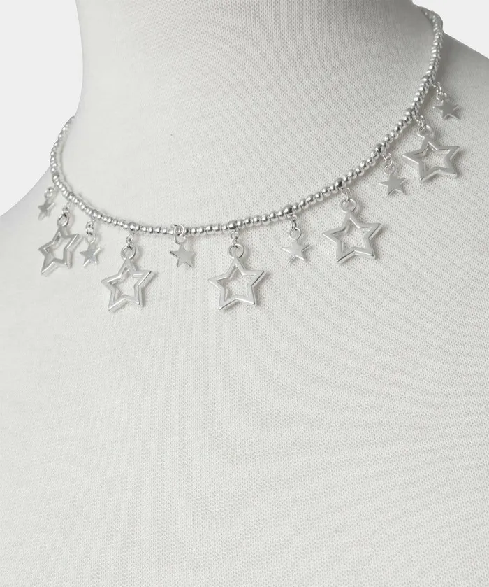 Women Joe Browns Star Gazer Silver Plate Necklace Silver Women Joe Browns Star Gazer Silver Plate Necklace Silver