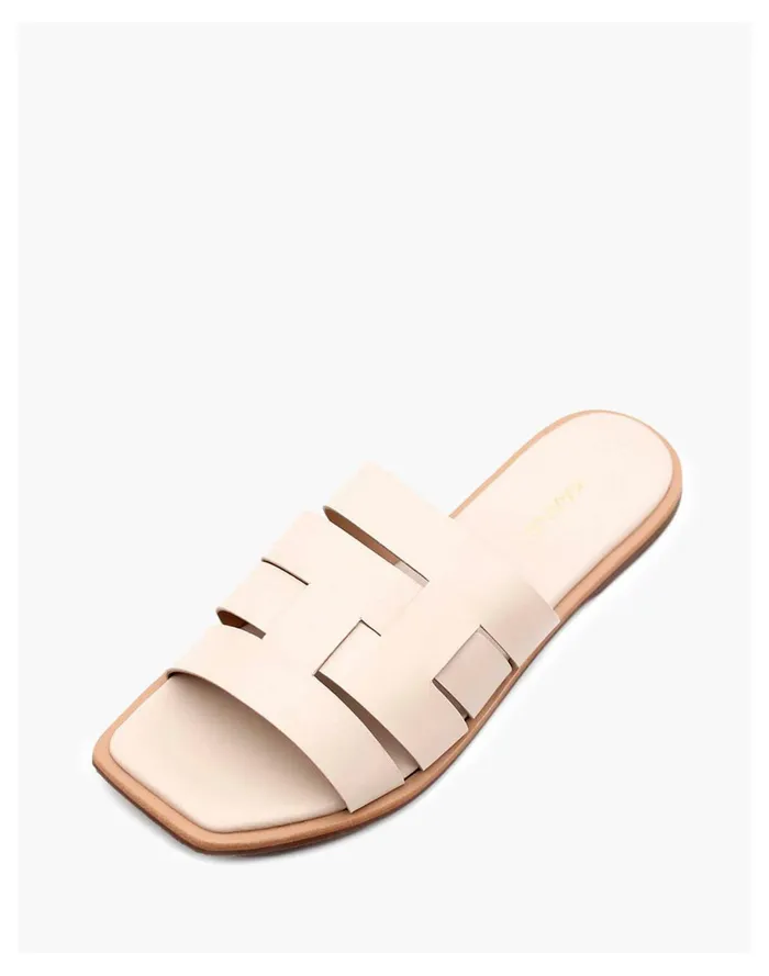 Women KAANAS AURORA LABYRINTH LEATHER SANDAL Off White Madewell Sandals Women KAANAS AURORA LABYRINTH LEATHER SANDAL Off White Madewell Sandals
