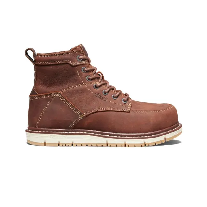 Women KEEN Boots 6quot Leather Work Boots 8211 San Jose