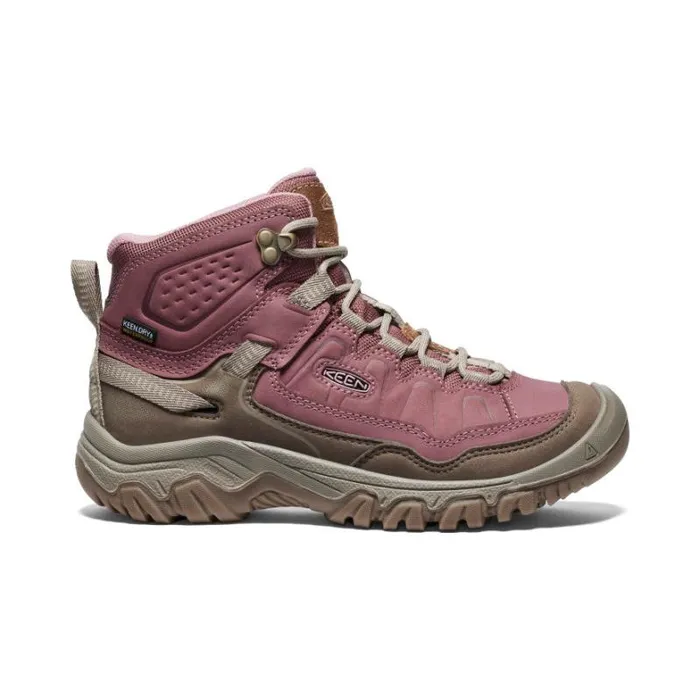 Women KEEN Boots Targhee IV Mid Height Waterproof Leather Hiking Boot