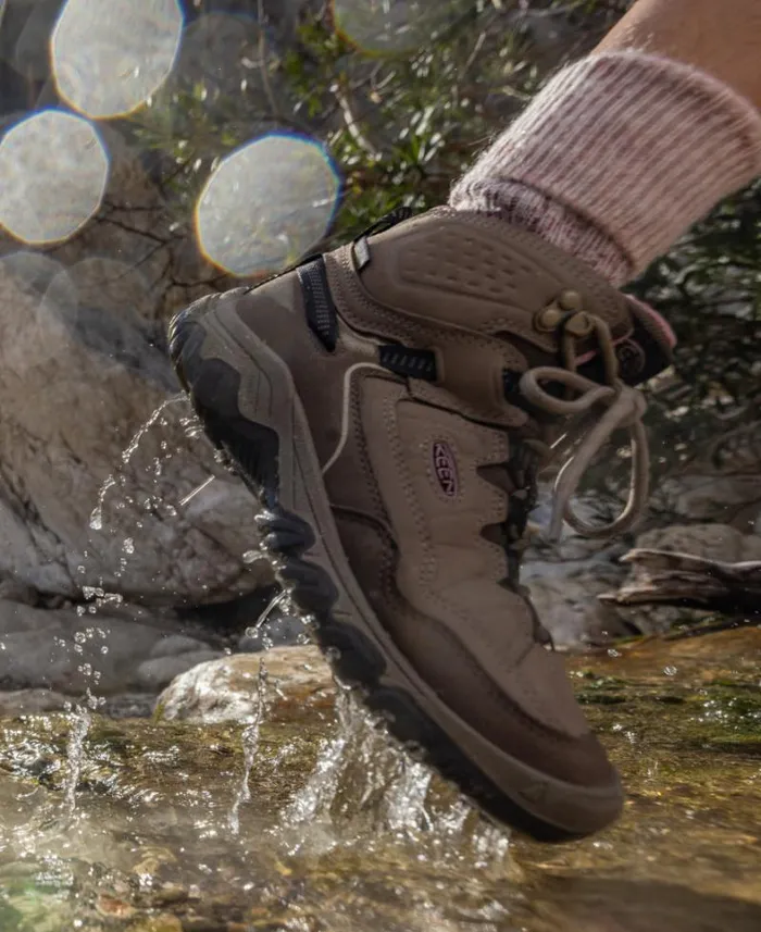 Women KEEN Boots Targhee IV Mid Height Waterproof Leather Hiking Boot Women KEEN Boots Targhee IV Mid Height Waterproof Leather Hiking Boot