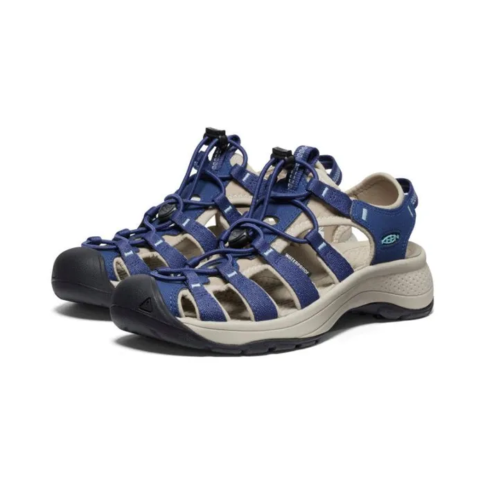 Women KEEN Casual Astoria West Sandal Naval AcademyReef Waters Closed Toe Sandal Women KEEN Casual Astoria West Sandal Naval AcademyReef Waters Closed Toe Sandal