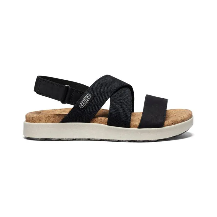 Women KEEN Casual Elle Criss Cross BlackBirch Sandal