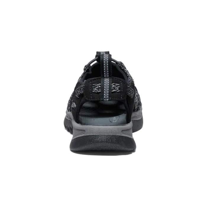 Women KEEN Hike Whisper BlackSteel Grey Closed Toe Sandal Women KEEN Hike Whisper BlackSteel Grey Closed Toe Sandal