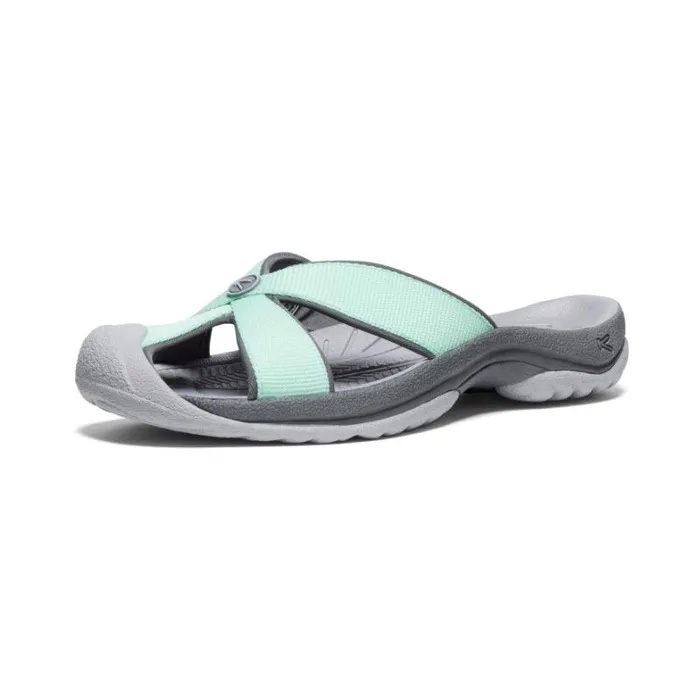 Women KEEN Sandals Bali LichenSteel Grey Leather FlipFlop Women KEEN Sandals Bali LichenSteel Grey Leather FlipFlop