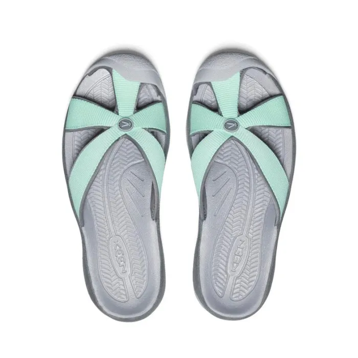 Women KEEN Sandals Bali LichenSteel Grey Leather FlipFlop Women KEEN Sandals Bali LichenSteel Grey Leather FlipFlop