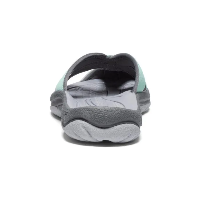 Women KEEN Sandals Bali LichenSteel Grey Leather FlipFlop Women KEEN Sandals Bali LichenSteel Grey Leather FlipFlop