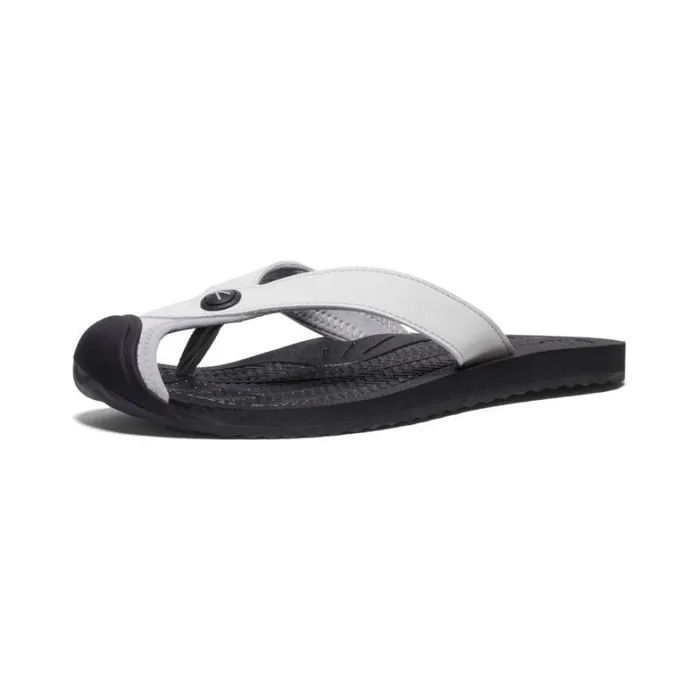 Women KEEN Sandals Barbados VaporBlack Leather FlipFlop Women KEEN Sandals Barbados VaporBlack Leather FlipFlop