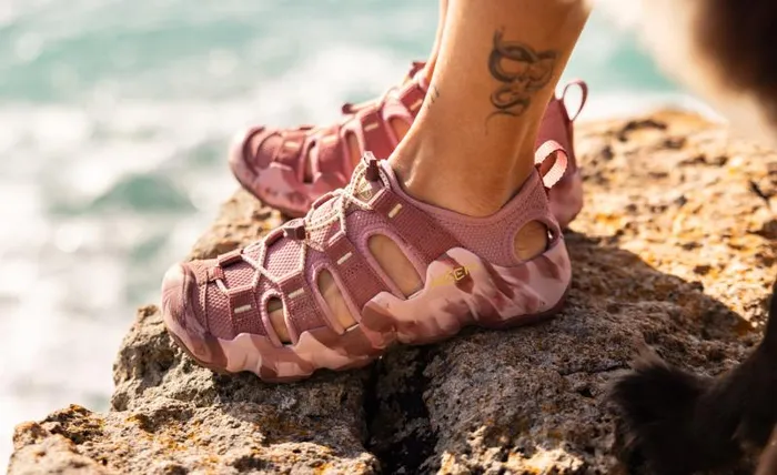 Women KEEN Sandals Hyperport H2 TangerineMarina Closed Toe Sandal Women KEEN Sandals Hyperport H2 TangerineMarina Closed Toe Sandal