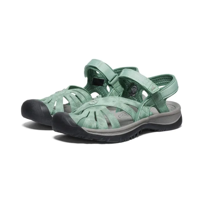 Women KEEN Sandals Rose Sandal Granite GreenDrizzle Closed Toe Sandal Women KEEN Sandals Rose Sandal Granite GreenDrizzle Closed Toe Sandal