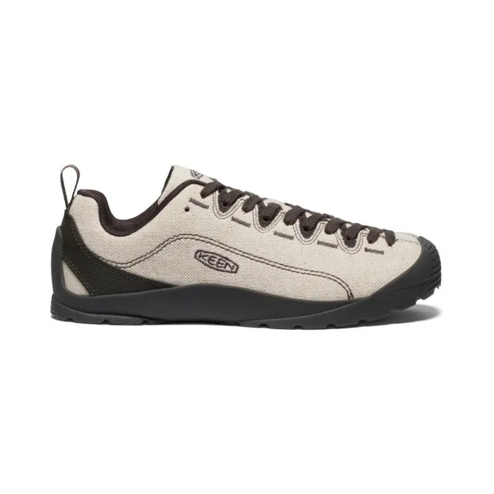 Women KEEN Shoes Jasper Canvas NaturalBlack Olive Shoe