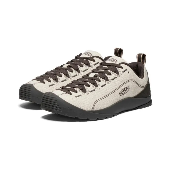 Women KEEN Shoes Jasper Canvas NaturalBlack Olive Shoe Women KEEN Shoes Jasper Canvas NaturalBlack Olive Shoe