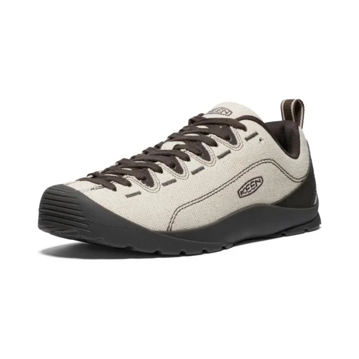 Women KEEN Shoes Jasper Canvas NaturalBlack Olive Shoe Women KEEN Shoes Jasper Canvas NaturalBlack Olive Shoe