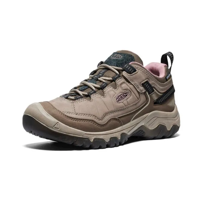 Women KEEN Shoes Targhee IV Waterproof BrindleNostalgia Rose Leather Hiking Shoe Women KEEN Shoes Targhee IV Waterproof BrindleNostalgia Rose Leather Hiking Shoe