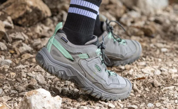 Women KEEN Shoes Targhee IV Waterproof BrindleNostalgia Rose Leather Hiking Shoe Women KEEN Shoes Targhee IV Waterproof BrindleNostalgia Rose Leather Hiking Shoe