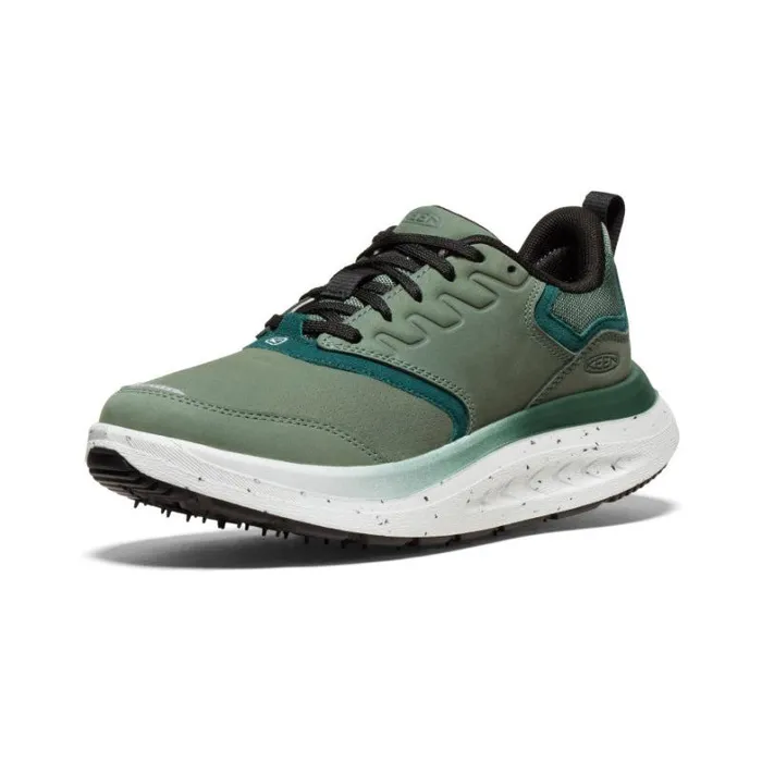 Women KEEN Shoes WK400 Leather Green Leather Walking Shoe Women KEEN Shoes WK400 Leather Green Leather Walking Shoe
