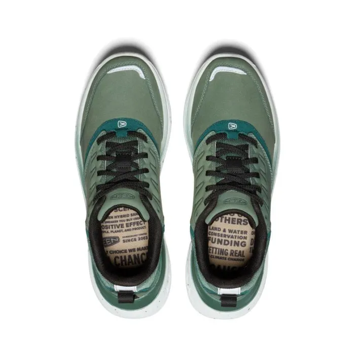 Women KEEN Shoes WK400 Leather Green Leather Walking Shoe Women KEEN Shoes WK400 Leather Green Leather Walking Shoe
