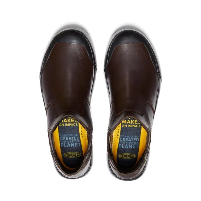 Women KEEN SlipOns Elena Waterproof Brown Leather Chelsea Women KEEN SlipOns Elena Waterproof Brown Leather Chelsea