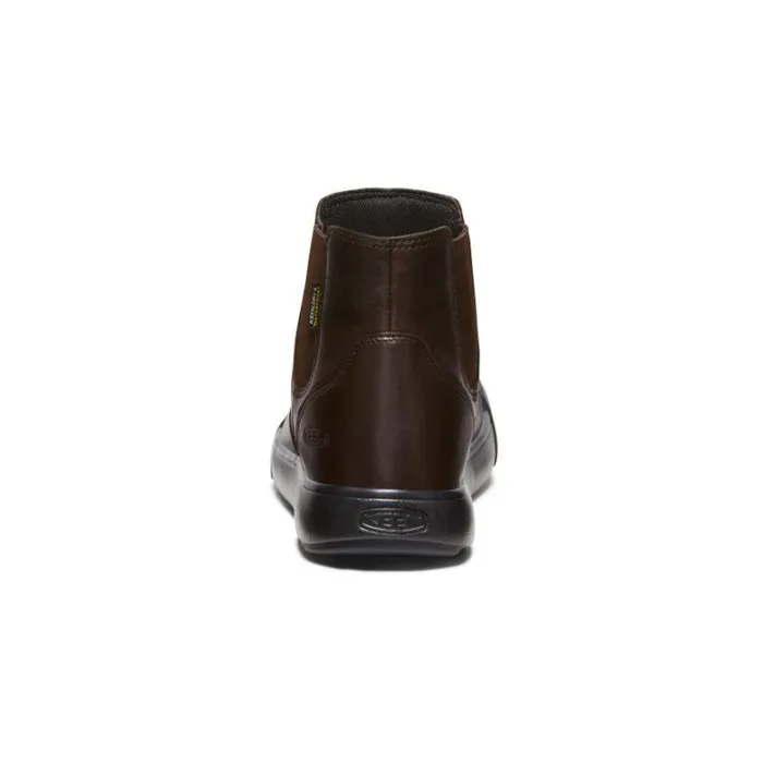Women KEEN SlipOns Elena Waterproof Brown Leather Chelsea Women KEEN SlipOns Elena Waterproof Brown Leather Chelsea