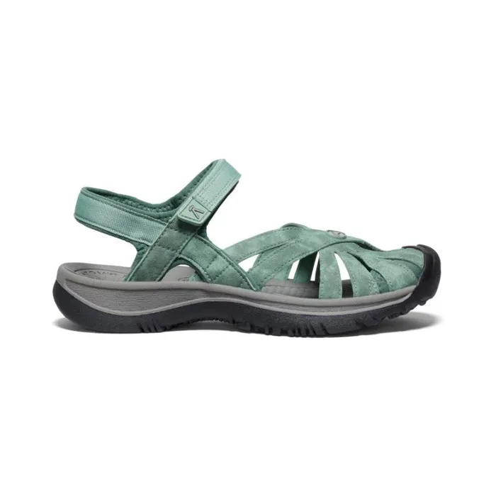 Women KEEN Water Rose Sandal Granite GreenDrizzle Closed Toe Sandal