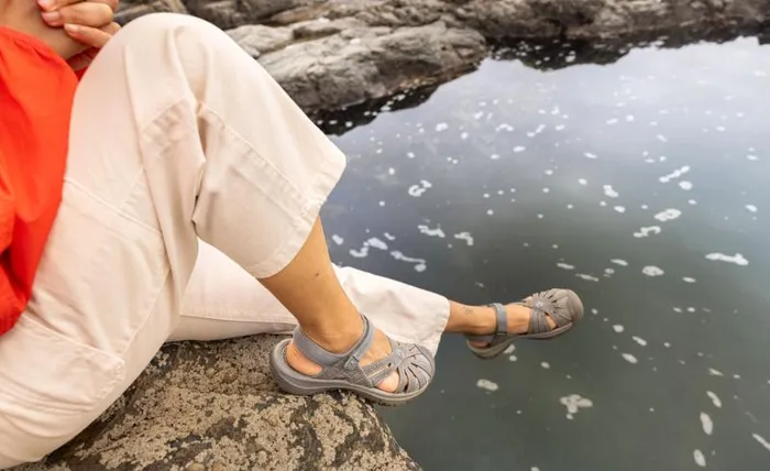 Women KEEN Water Rose Sandal Granite GreenDrizzle Closed Toe Sandal Women KEEN Water Rose Sandal Granite GreenDrizzle Closed Toe Sandal