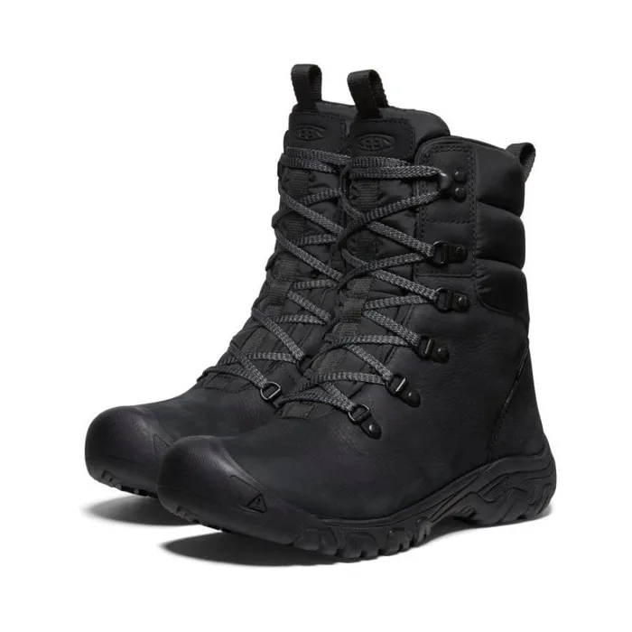 Women KEEN Winter Greta Boot Waterproof Black Leather Performance Boot Women KEEN Winter Greta Boot Waterproof Black Leather Performance Boot