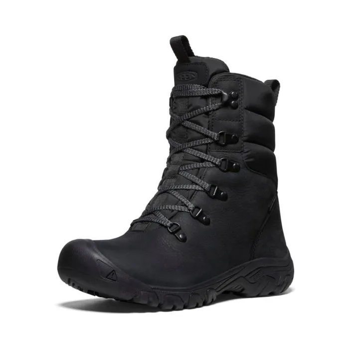 Women KEEN Winter Greta Boot Waterproof Black Leather Performance Boot Women KEEN Winter Greta Boot Waterproof Black Leather Performance Boot
