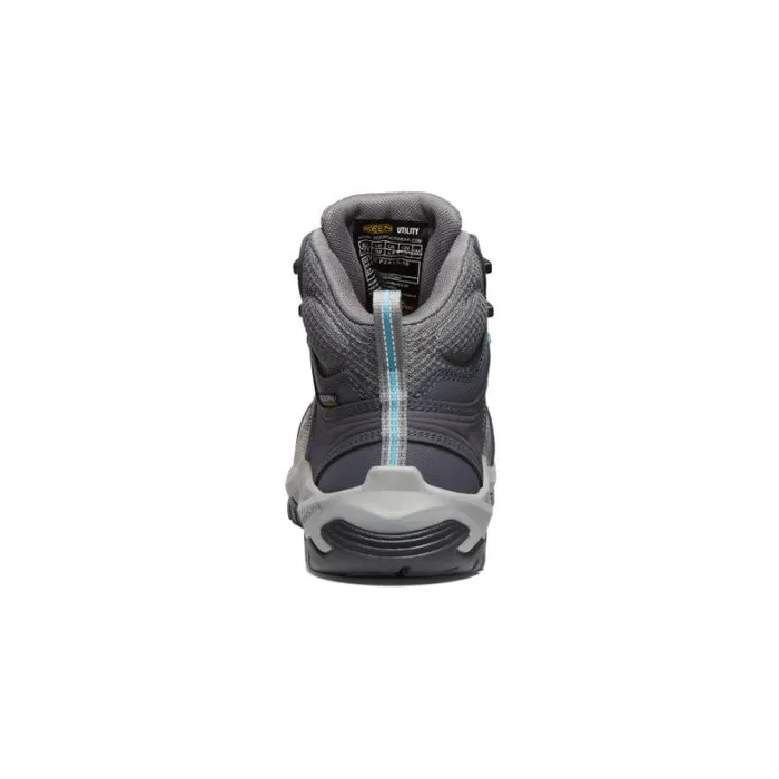 Women KEEN Work Boots and Shoes Grey Work Boots 8211 Reno Mid KBF WP Women KEEN Work Boots and Shoes Grey Work Boots 8211 Reno Mid KBF WP