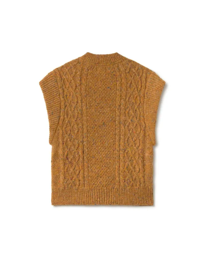 Women Knits Women 8211 Annalong 8211 Mustard TWOTHIRDS Knits