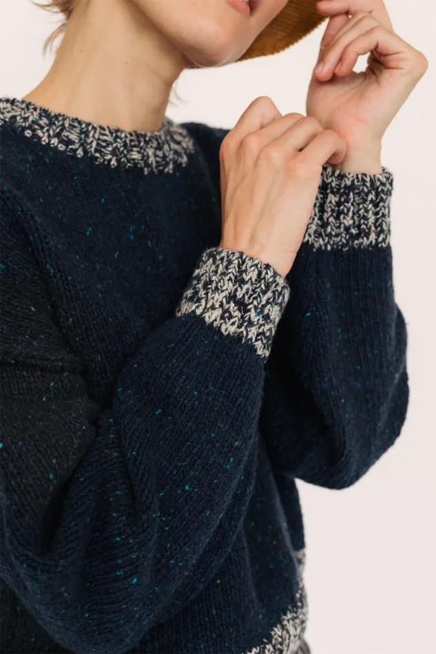 Women Knits Women 8211 Belkovsky 8211 Blue TWOTHIRDS Knits