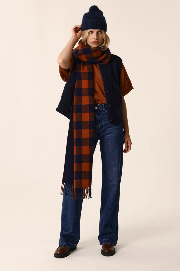 Women Knitted Waistcoat Zlata Marine Veste Laine Bleu Marine Des Petits Hauts Coats and Jackets