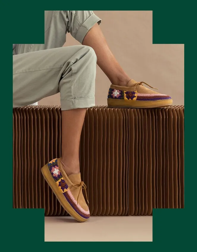 Women Laidback London Komo Suede Moccasins Multi Monsoon Flats
