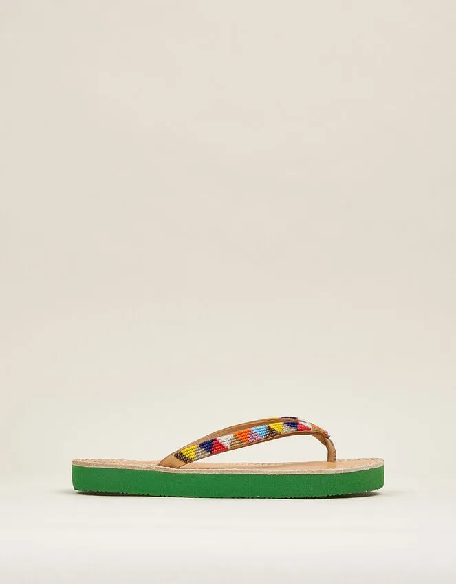Women Laidback London Seri Leather Sandals Multi Monsoon Sandals
