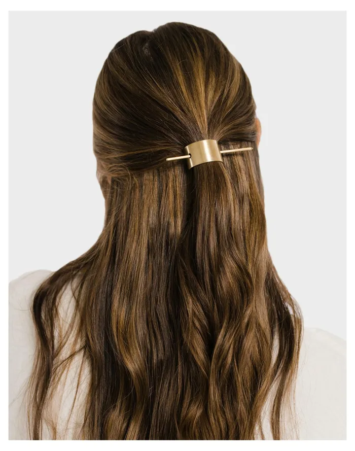 Women LAUDE The Label Brushed Arch Hair Pin Gold Madewell Hair Accessories Women LAUDE The Label Brushed Arch Hair Pin Gold Madewell Hair Accessories