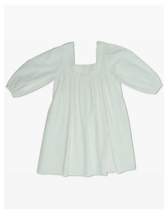 Women LAUDE The Label Square Neck Dress Ivory White Madewell Dresses Women LAUDE The Label Square Neck Dress Ivory White Madewell Dresses