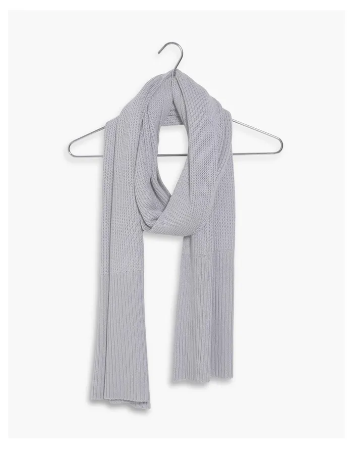 Women LEIMERE Anywhere Scarf Grey Madewell Scarves and Capes