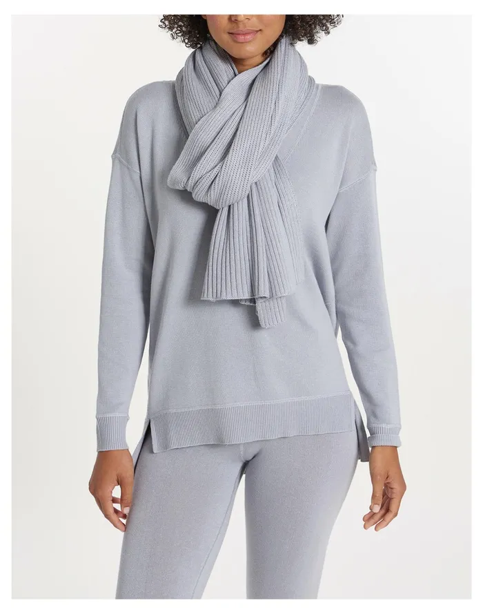 Women LEIMERE Anywhere Scarf Grey Madewell Scarves and Capes Women LEIMERE Anywhere Scarf Grey Madewell Scarves and Capes