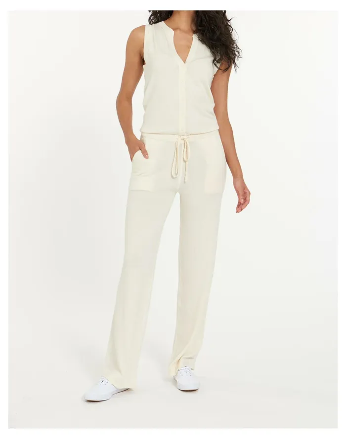 Women LEIMERE Portofino Jumpsuit Antique White Madewell Pajamas