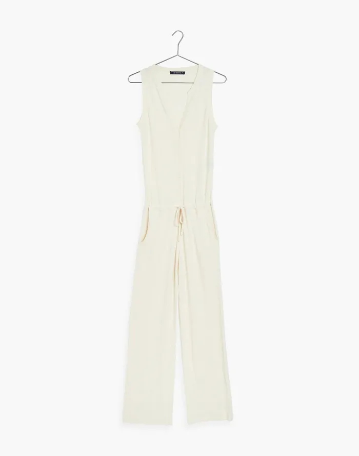 Women LEIMERE Portofino Jumpsuit Antique White Madewell Pajamas Women LEIMERE Portofino Jumpsuit Antique White Madewell Pajamas