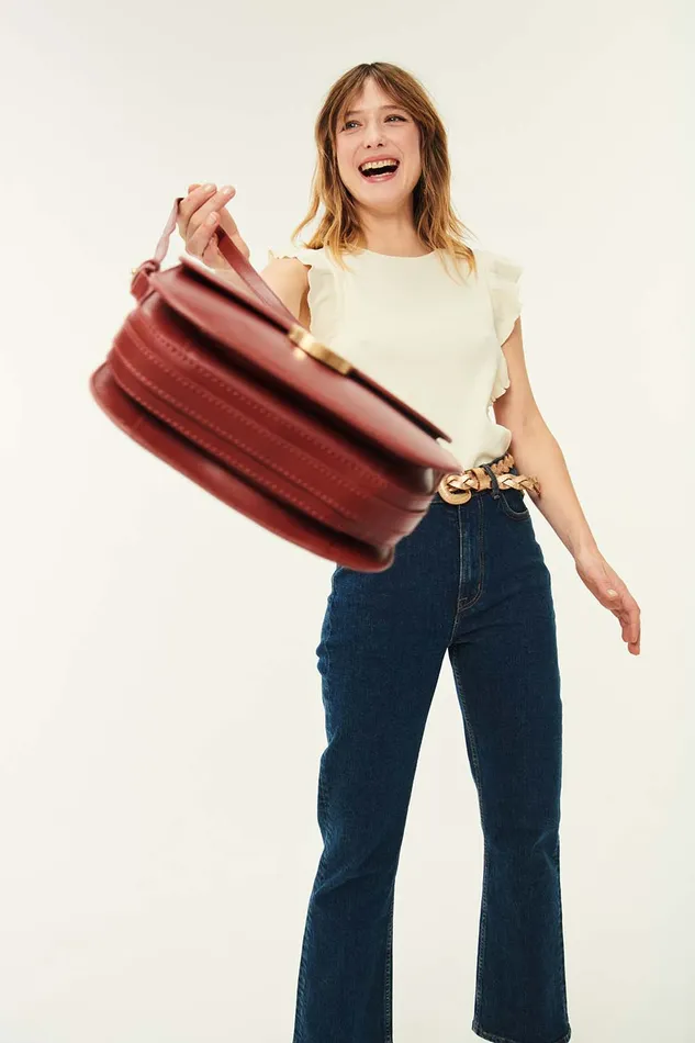Women Lenny Pecan Bag Des Petits Hauts Bags Clutch Bags and Bumbags