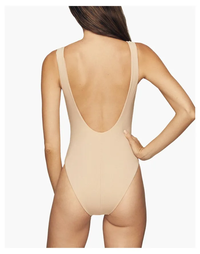 Women LEX Isabella One Piece Nude Madewell Swim Women LEX Isabella One Piece Nude Madewell Swim
