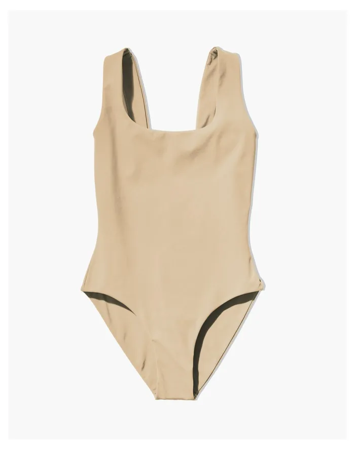 Women LEX Isabella One Piece Nude Madewell Swim Women LEX Isabella One Piece Nude Madewell Swim