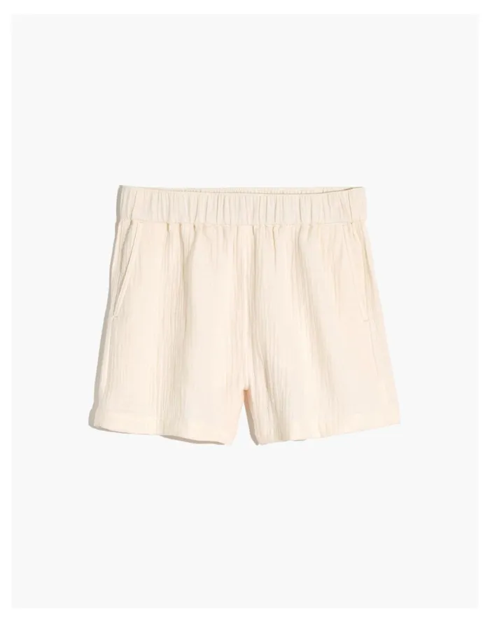 Women Lightspun Easy Pull On Shorts Lighthouse Madewell Shorts Women Lightspun Easy Pull On Shorts Lighthouse Madewell Shorts