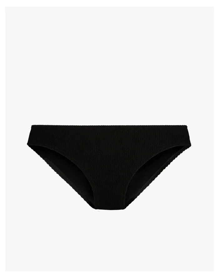 Women LIVELY Ruched Bikini Bottom Black Madewell Swim Women LIVELY Ruched Bikini Bottom Black Madewell Swim