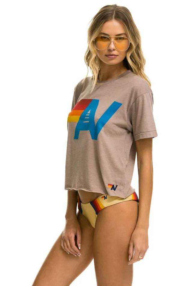 Women LOGO BOYFRIEND TEE 8211 DUSTY Aviator Nation BoyfriendTees Women LOGO BOYFRIEND TEE 8211 DUSTY Aviator Nation BoyfriendTees