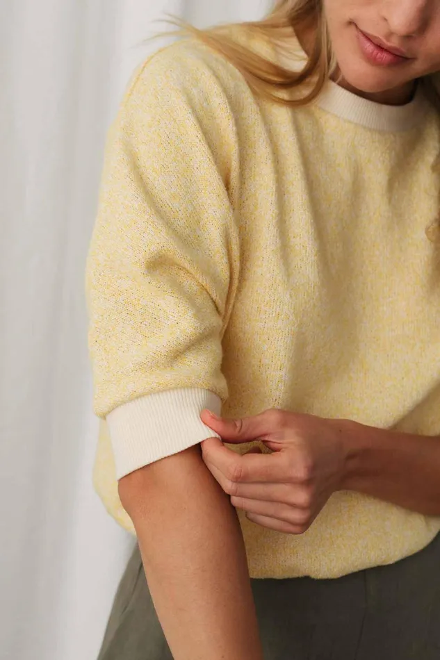 Women Luaniva 8211 Lemon Meringue TWOTHIRDS Sweatshirts