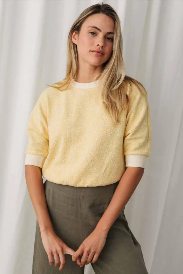 Women Luaniva 8211 Lemon Meringue TWOTHIRDS Sweatshirts