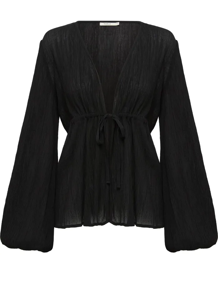 Women Marle 8211 Della Top In Black The UNDONE Maternity