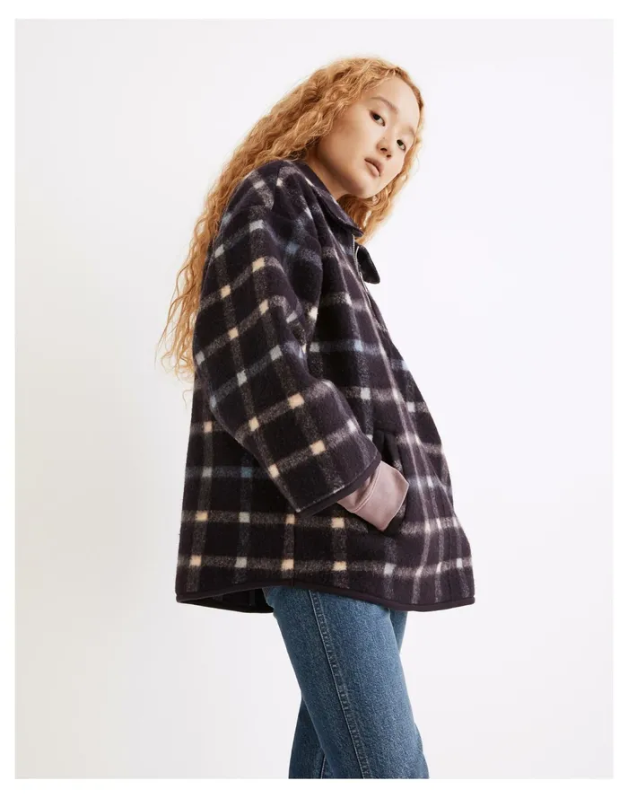 Women Meadowland Jacket Crushed Blackberry Madewell Sweatshirts and Sweatpants Women Meadowland Jacket Crushed Blackberry Madewell Sweatshirts and Sweatpants