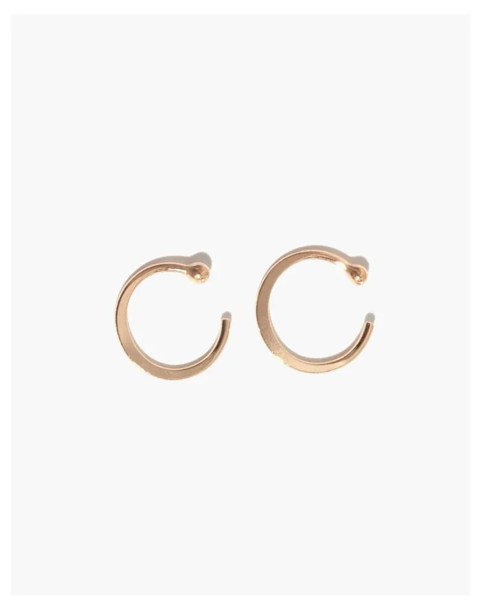 Women Melissa Joy Manning 14k Gold Hug Hoop Earrings Gold Madewell Fine Jewelry Women Melissa Joy Manning 14k Gold Hug Hoop Earrings Gold Madewell Fine Jewelry